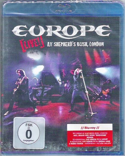 Okładka Europe - Live At Shepherd'S Bush London Bluray