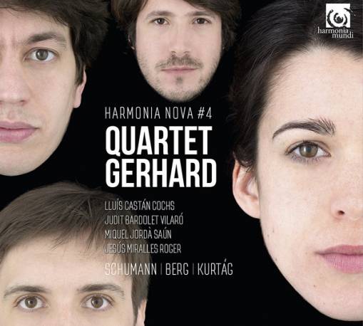 Okładka Quartet Gerhard - Harmonia Nova no 4Schumann Berg Kurtag