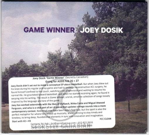 Okładka Dosik, Joey - Game Winner