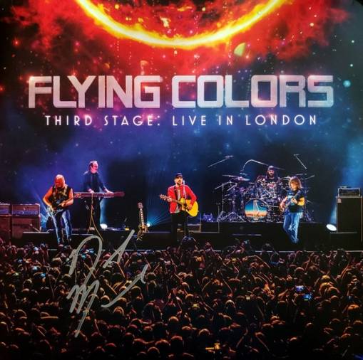 Okładka Flying Colors - Third Stage Live In London ORANGE LP
