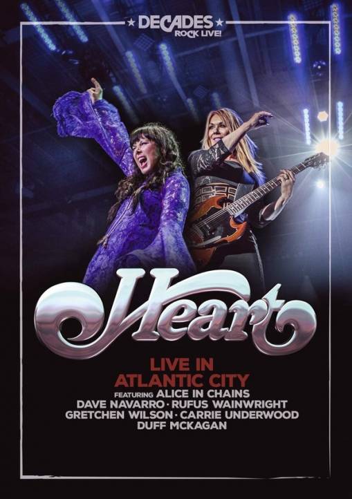 Okładka Heart - Live in Atlantic City DVD