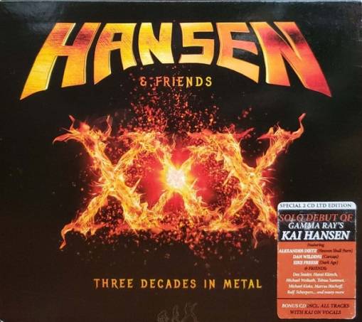 Okładka Kai Hansen - XXX - Three Decades In Metal Limited Edition