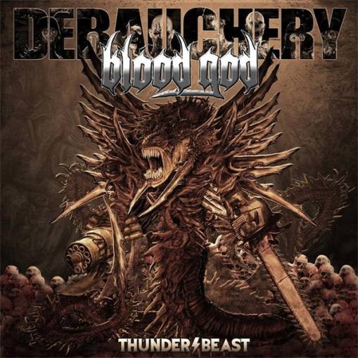 Okładka Debauchery vs Blood God - Thunderbeast