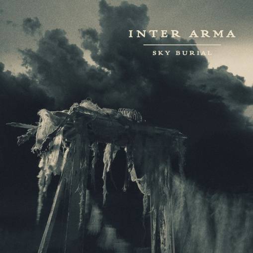 Okładka Inter Arma - Sky Burial LP SEA BLUE
