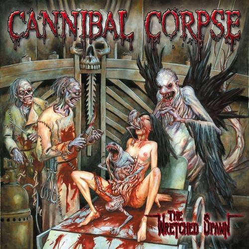 Okładka Cannibal Corpse - The Wretched Spawn Black LP