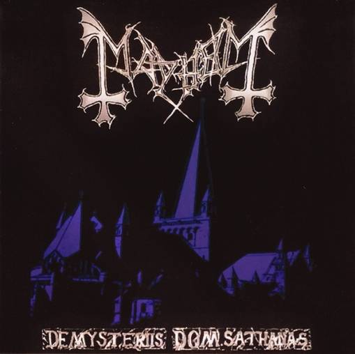 Okładka Mayhem - De Mysteriis Dom Sathanas