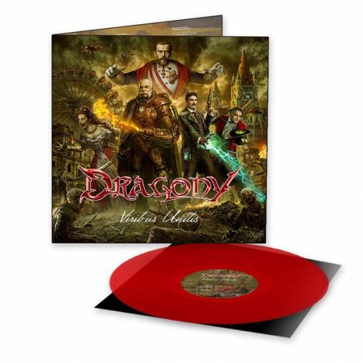 Okładka Dragony - Viribus Unitis LP RED