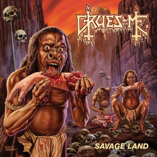 Okładka Gruesome - Savage Land