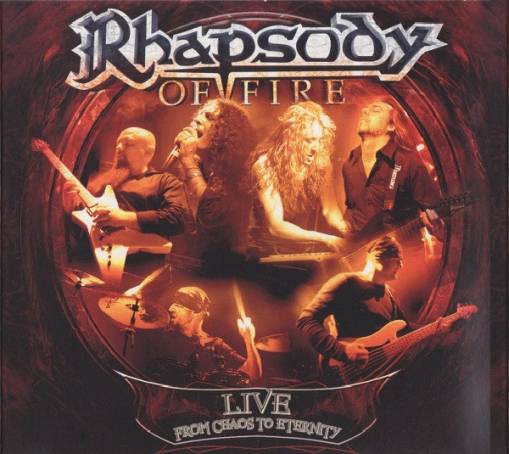 Okładka Rhapsody Of Fire - Live From Chaos To Eternity Cd