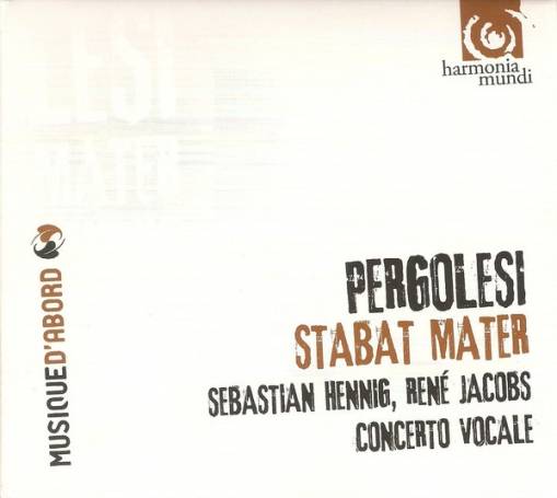 Okładka Pergolesi - Stabat Mater Henning Jacobs