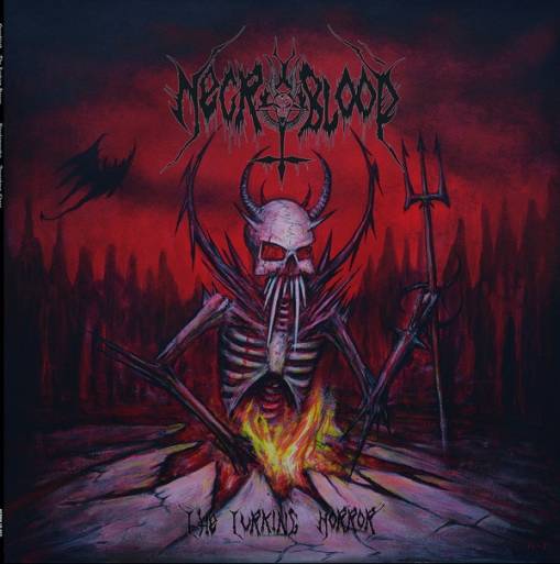 Okładka Necroblood Psychomorphis - The Lurking Horror Amorphous Chaos LP