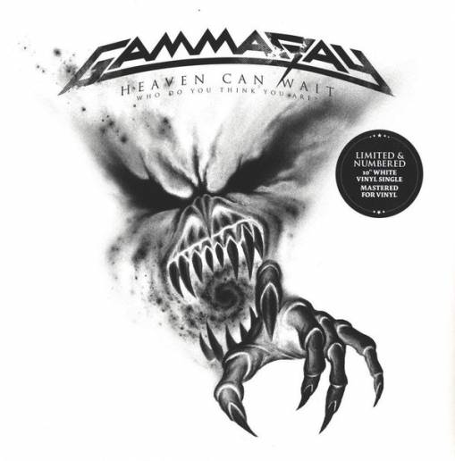 Okładka Gamma Ray - Heaven Can Wait Who Do You Think You Are White LP RSD