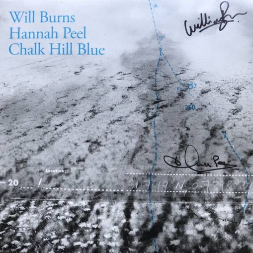 Okładka Will Burns & Hannah Peel - Chalk Hill Blue LP