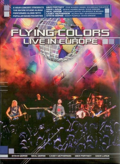 Okładka Flying Colors - Live In Europe Dvd
