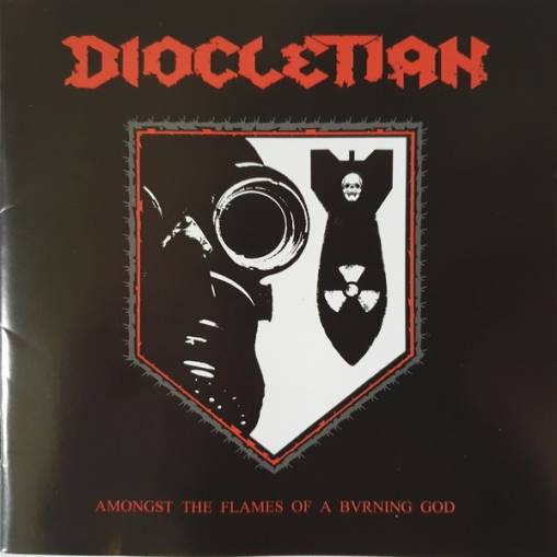 Okładka Diocletian - Amongst The Flames Of A Burning God