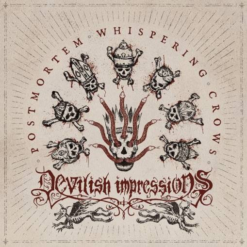 Okładka Devilish Impressions - Postmortem Whispering Crows