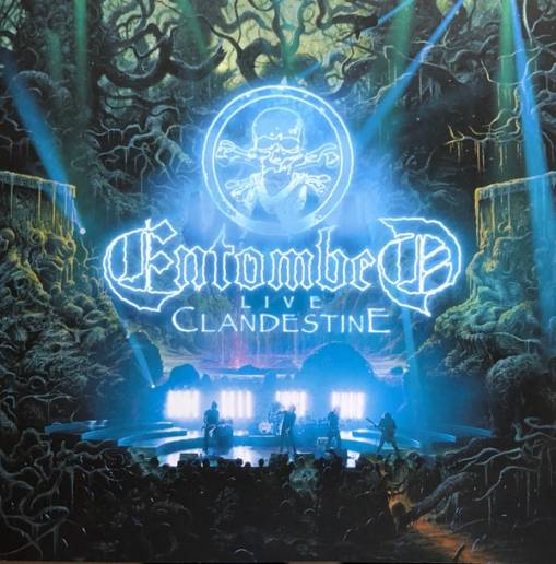 Okładka Entombed - Clandestine Live