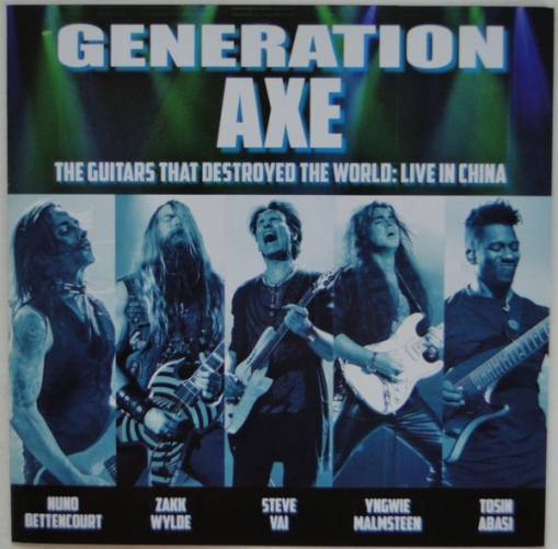 Okładka Generation Axe - The Guitars That Destroyed The World Live in China