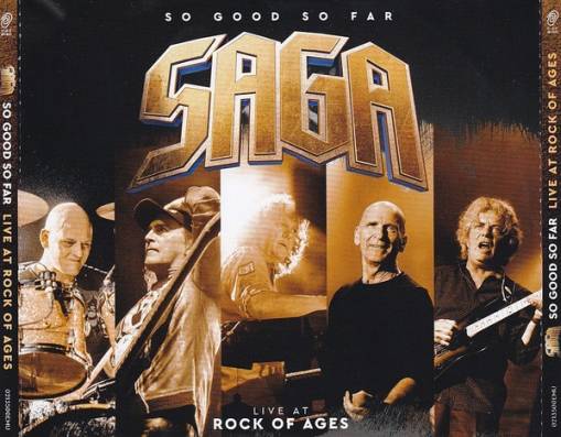 Okładka Saga - So Good So Far - Live At Rock Of Ages CDDVD