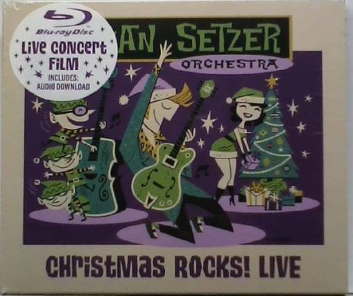 Okładka BRIAN SETZER ORCHESTRA - CHRISTMAS ROCKS! LIVE