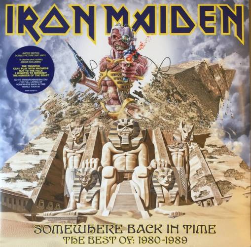 Okładka IRON MAIDEN - SOMEWHERE BACK IN TIME: THE BEST OF 1980