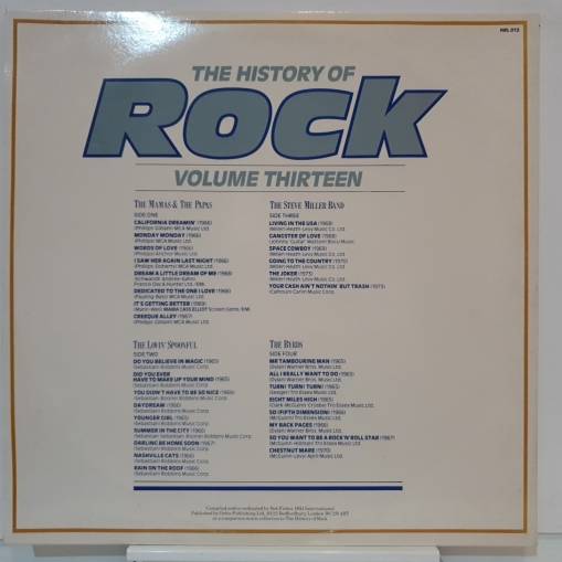 The History Of Rock (Volume Thirteen) (2LP) [EX]