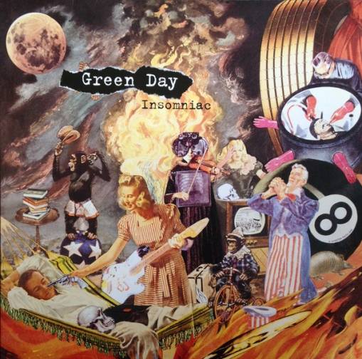 Okładka GREEN DAY - INSOMNIAC