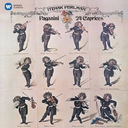 Okładka PERLMAN, ITZHAK - PAGANINI: CAPRICES