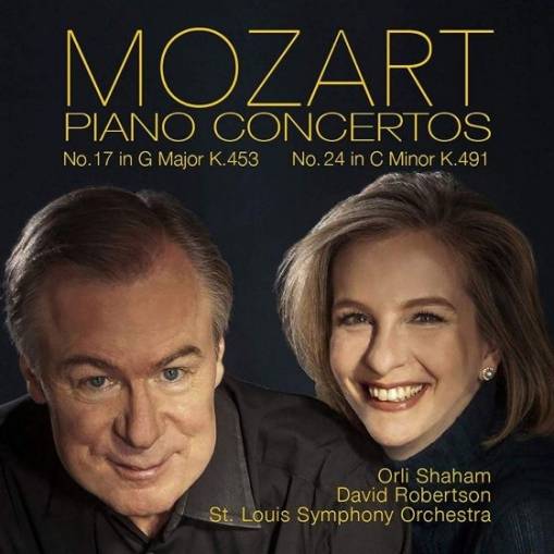 Okładka Mozart - Piano Concertos Shaham Robertson St Louis Symphony Orchestra
