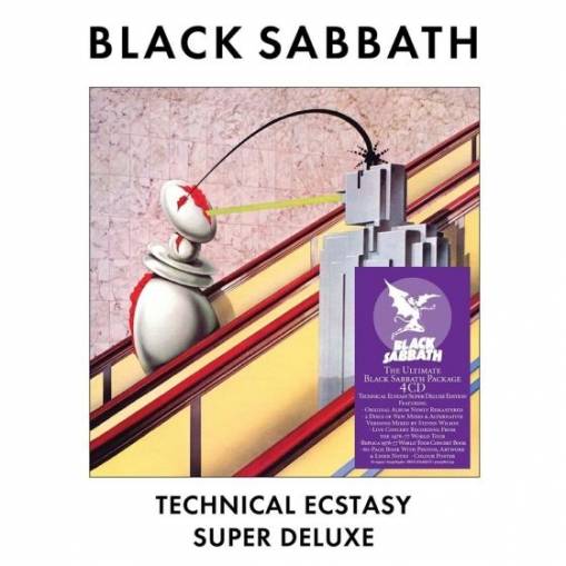 Okładka BLACK SABBATH - TECHNICAL ECSTASY (SUPER DELUXE 4CD BOX SET)