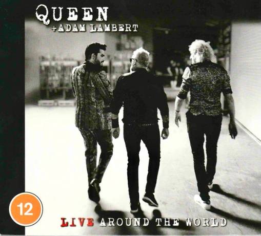 Okładka QUEEN, ADAM LAMBERT - LIVE AROUND THE WORLD (CD+DVD)