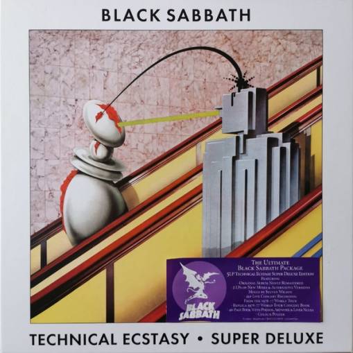 Okładka BLACK SABBATH - TECHNICAL ECSTASY (SUPER DELUXE 5LP BOX SET)