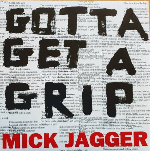 Okładka MICK JAGGER - GOTTA GETTA GRIP / ENGLAND LOST