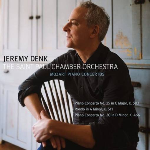 Okładka JEREMY DENK & THE SAINT PAUL CHAMBER ORCHESTRA - MOZART PIANO CONCERTOS