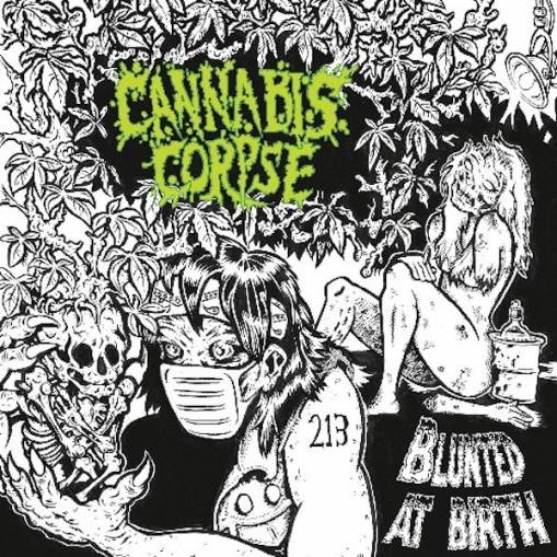 Okładka Cannabis Corpse - Blunted At Birth