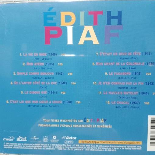 Edith Piaf Vol.2 [VG]