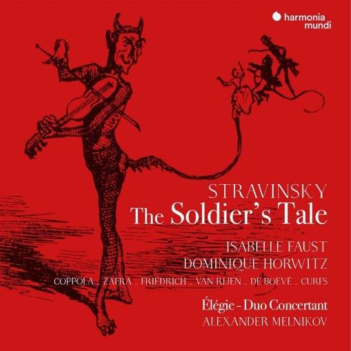 Okładka Stravinsky - The Soldier's Tale Faust Horwitz Melnikov Coppola
