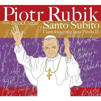 Okładka PIOTR RUBIK - SANTO SUBITO (OPAKOWANIE STANDARD)