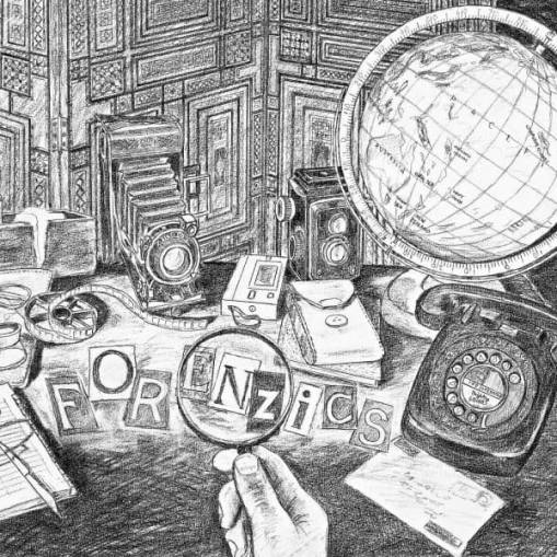 Okładka FORENZICS - SHADES AND ECHOES