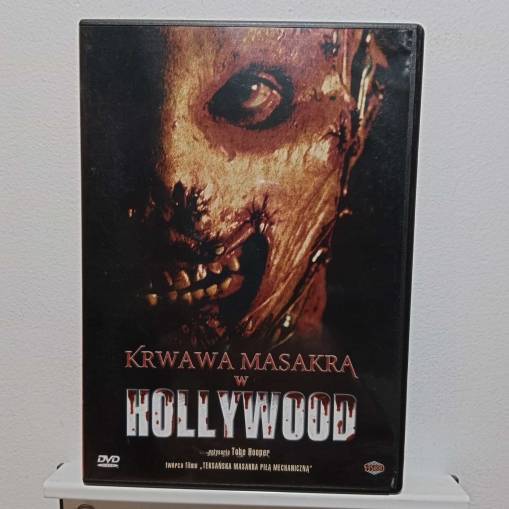 Okładka Tobe Hooper - KRWAWA MASAKRA W HOLLYWOOD [EX]