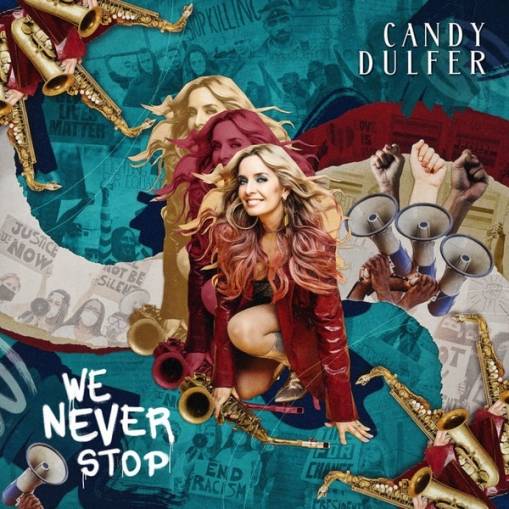 Okładka Dulfer, Candy - We Never Stop LP RED