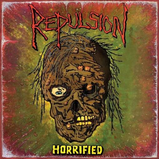 Okładka Repulsion - Horrified LP OXBLOOD