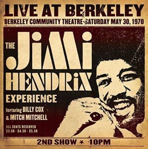 Okładka Jimi Hendrix The Experience - Live At Berkeley