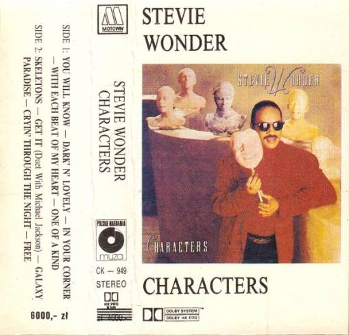 Okładka Stevie Wonder - Characters (MC) [EX]