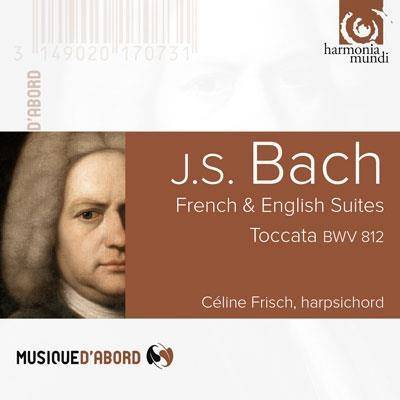 Okładka Bach - French & English Suites Frisch