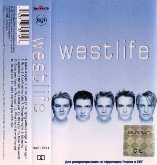 Okładka Westlife - Westlife (MC) [EX]