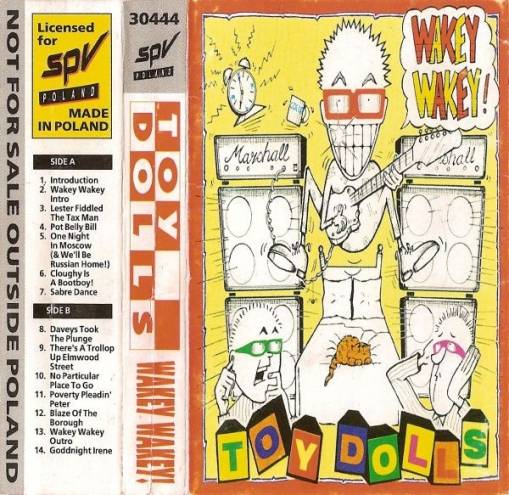 Okładka Toy Dolls - Wakey Wakey! (MC) [EX]