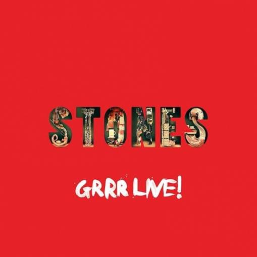 Okładka THE ROLLING STONES - GRRR LIVE! (2CD +DVD)