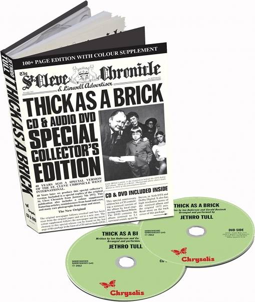 THICK AS A BRICK (40TH ANNIVERSARY) - LIMITED