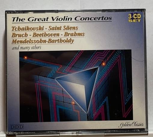 Okładka Various - The Great Violin Concertos [NM]